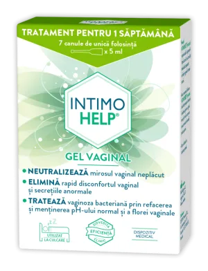 Gel vaginal, 7x5ml, Intimohelp