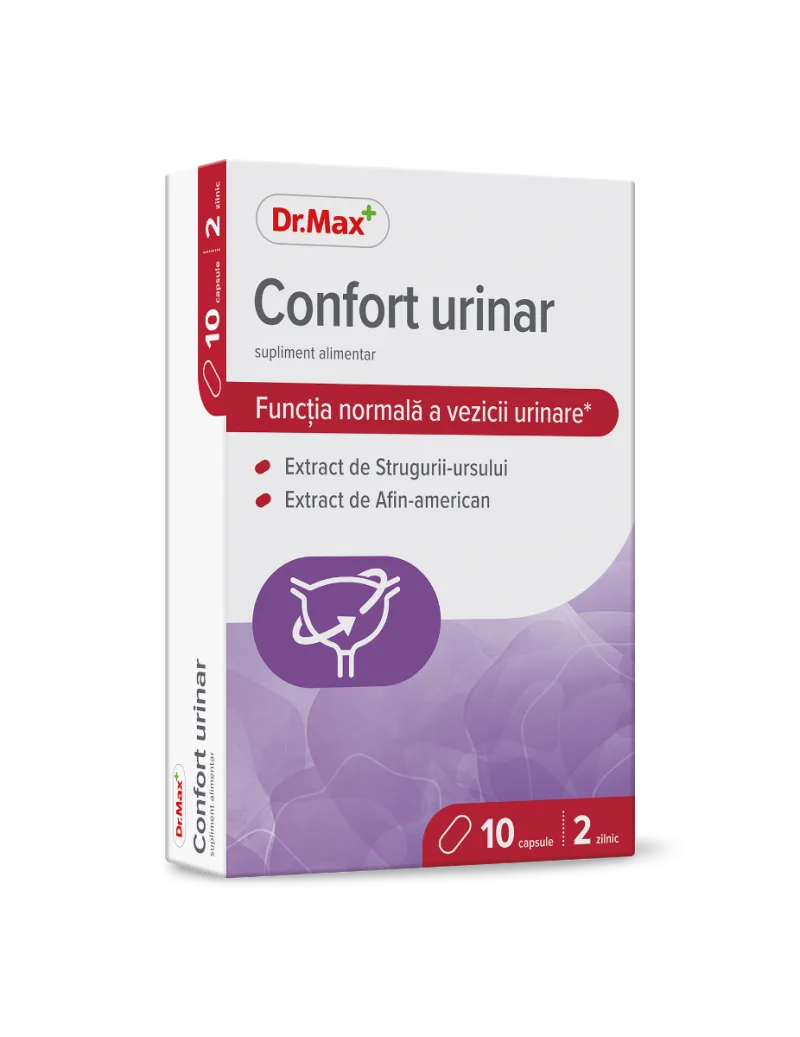 Dr. Max Confort urinar, 10 capsule — preț și oferte