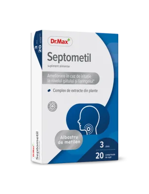 Dr. Max Septometil, 20 comprimate masticabile