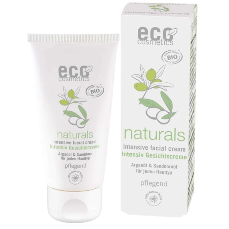 Lotiune anti-rid bio cu ulei de argan si catina, 50ml, Eco Cosmetics — preț și oferte