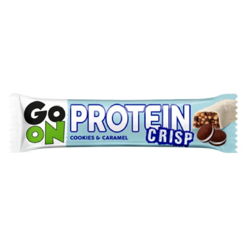 Baton proteic cu biscuiti si caramel Go On, 50g, Sante — preț și oferte