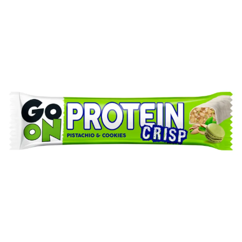 Baton proteic cu fistic si biscuiti Go On, 50g, Sante — preț și oferte
