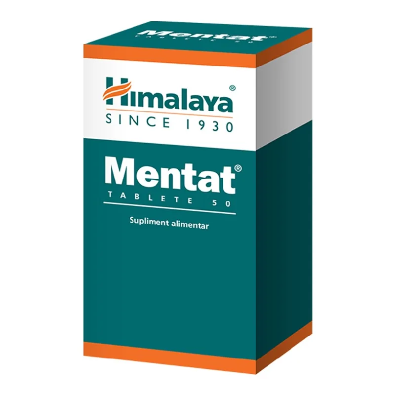 Mentat, 50 tablete, Himalaya — preț și oferte