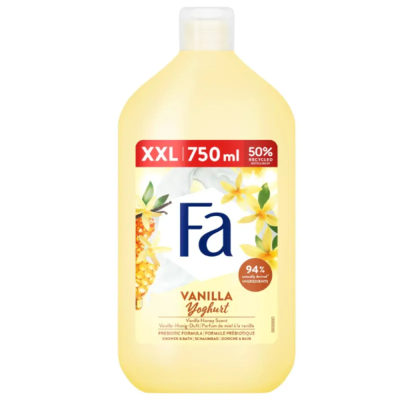 Gel de dus Yoghurt Vanilla, 750ml, Fa — preț și oferte