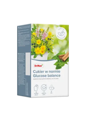 Dr. Max Ceai Glucose balance, 20 plicuri