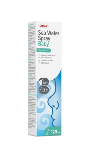 Dr. Max Spray nazal hipertonic Baby, 120ml