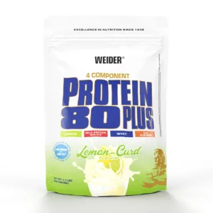 Pudra proteica cu aroma de Lemon-Curd Protein 80+, 500g, Weider
