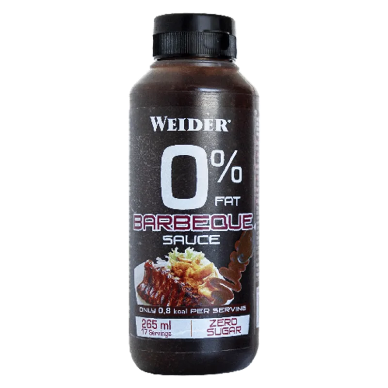 Sos fara zahar cu aroma de barbeque 0% Sauces, 265ml, Weider — preț și oferte