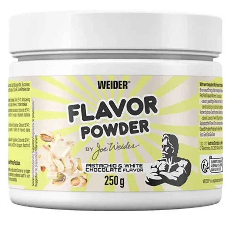 Pulbere cu aroma de Pistachio White Chocolate, 250g, Weider — preț și oferte