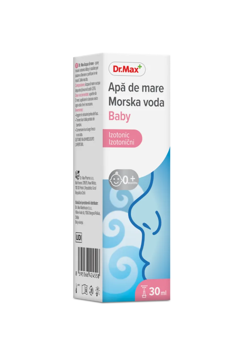 Dr. Max Spray nazal isotonic Baby, 30ml — preț și oferte