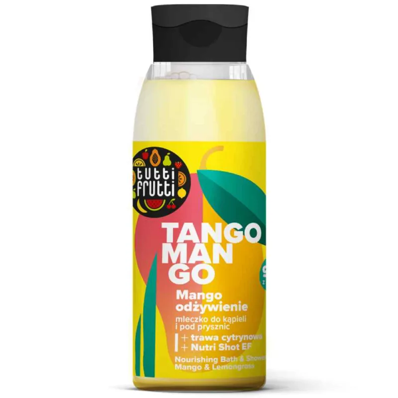 Lapte hranitor de baie cu mango si lemongrass Tutti Frutti, 400ml, Farmona — preț și oferte