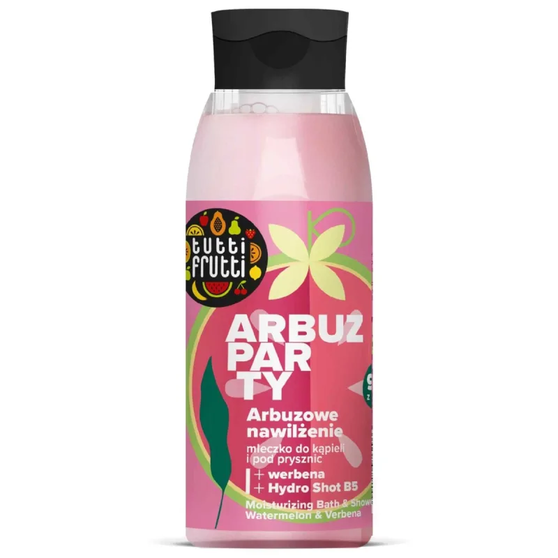 Lapte hidratant de baie cu pepene verde si verbina Tutti Frutti, 400ml, Farmona — preț și oferte