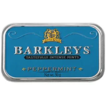 Drajeuri cu aroma de menta Peppermint, 50g, Barkleys — preț și oferte