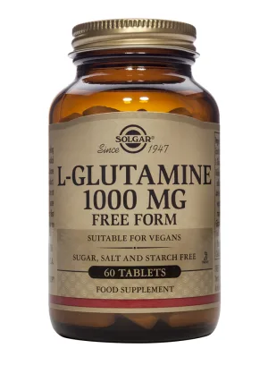 L-Glutamina, 60 tablete, Solgar
