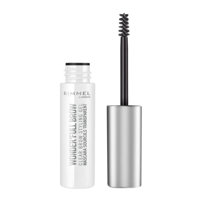 Mascara de sprancene Wonder'full Brow Gel 001 Clear, 12.1g, Rimmel London — preț și oferte