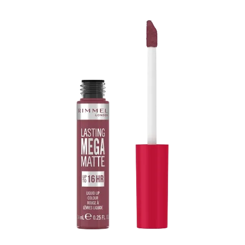 Ruj lichid Lasting Mega Matte 900 Ravishing Rose, 7.4ml, Rimmel London ​ — preț și oferte