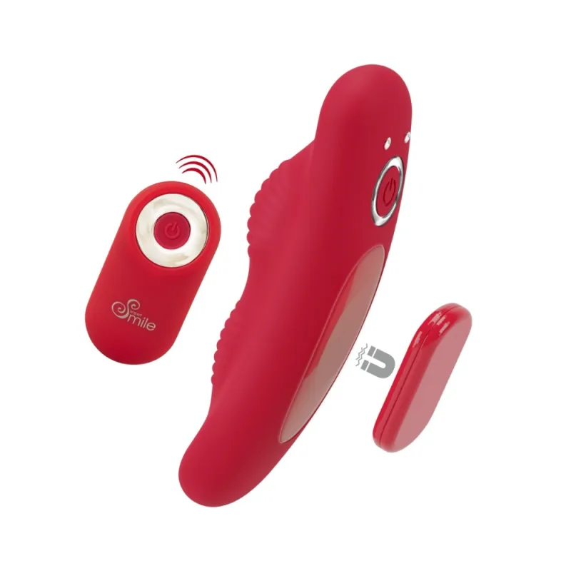 Vibrator clitoridian Panty Vibe rosu, 1 bucata, Sweet Smile — preț și oferte