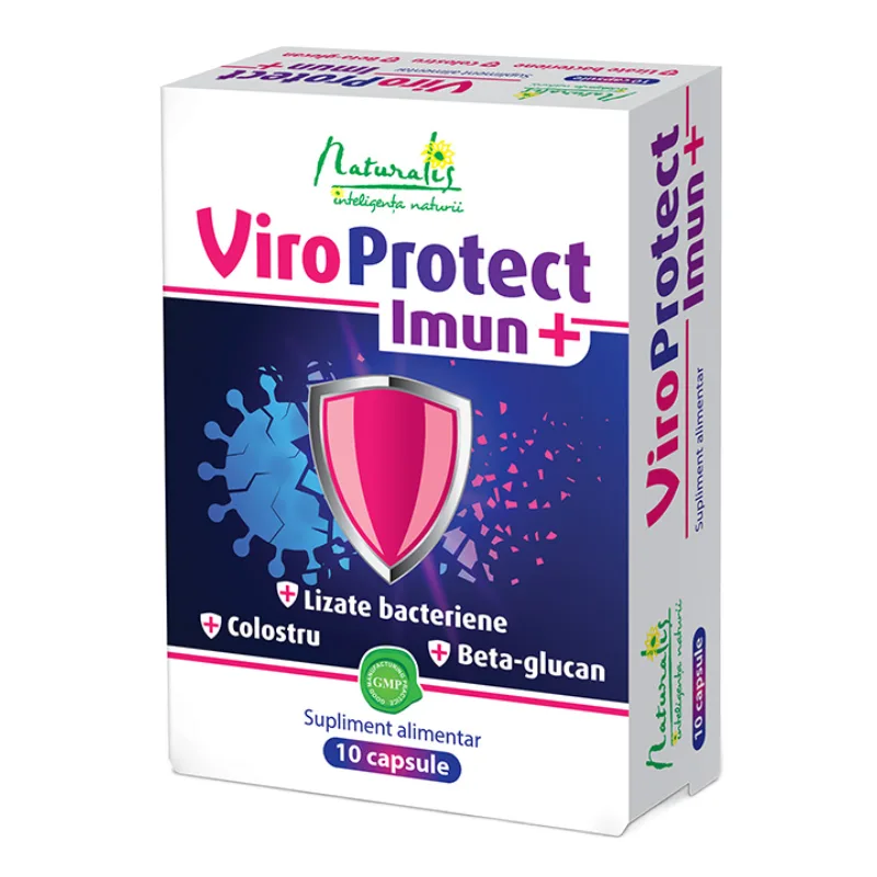 ViroProtect Imun+, 10 capsule, Naturalis — preț și oferte