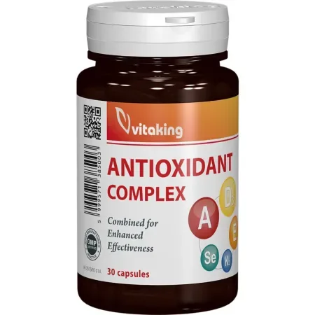 Complex antioxidant, 30 capsule, Vitaking — preț și oferte