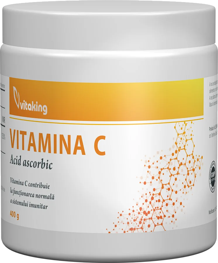 Vitamina C cristalizata, 400g, Vitaking — preț și oferte