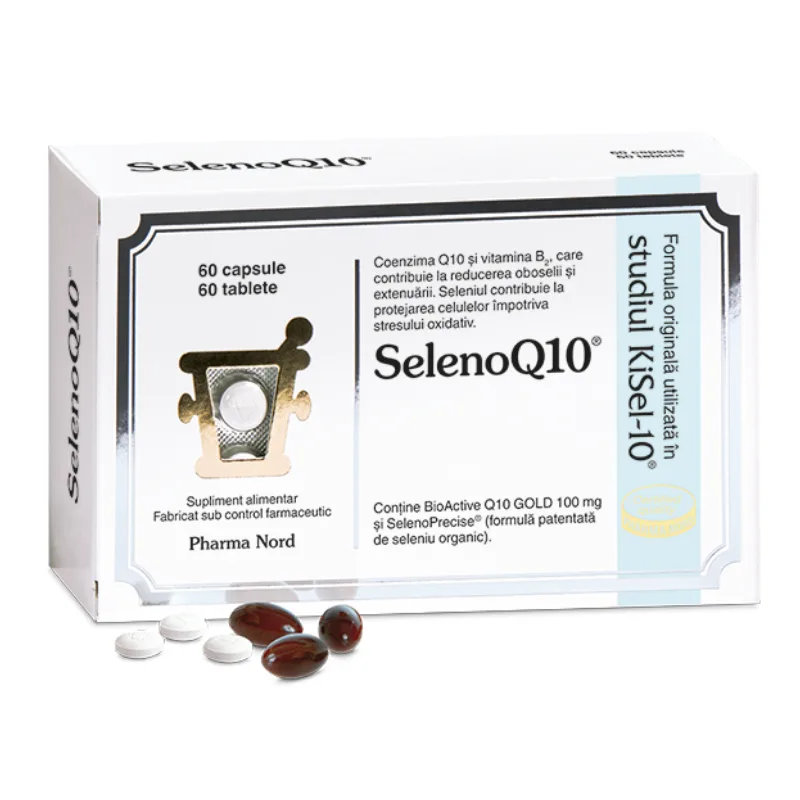 SelenoQ10, 60 capsule+60 tablete, Pharma Nord — preț și oferte