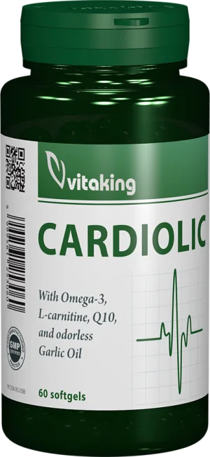 Complex Cardiolic pentru inima, 60 capsule moi, Vitaking
