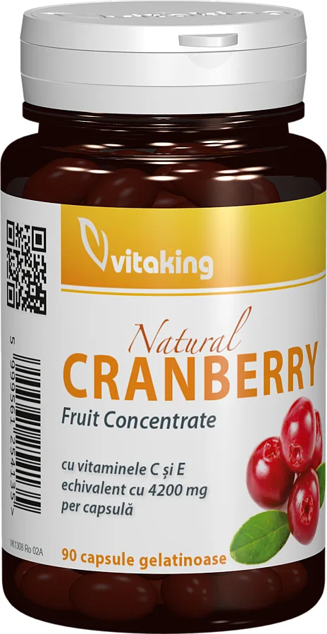Extract de merisor canadian, 90 capsule gelatinoase, Vitaking — preț și oferte