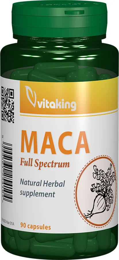 Extract de maca 500mg, 90 capsule, Vitaking — preț și oferte