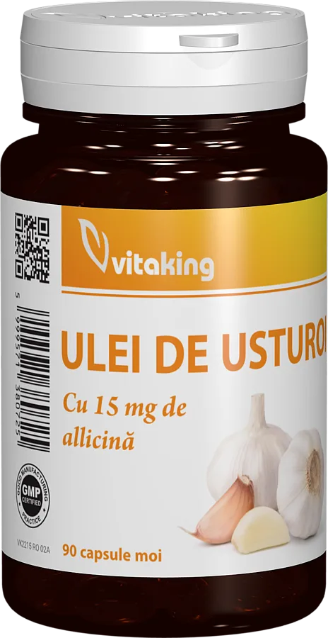 Ulei de usturoi 30mg, 90 capsule moi, Vitaking — preț și oferte
