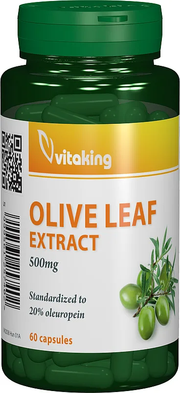 Extract standardizat din frunze de maslin 500mg, 60 capsule, VitaKing — preț și oferte