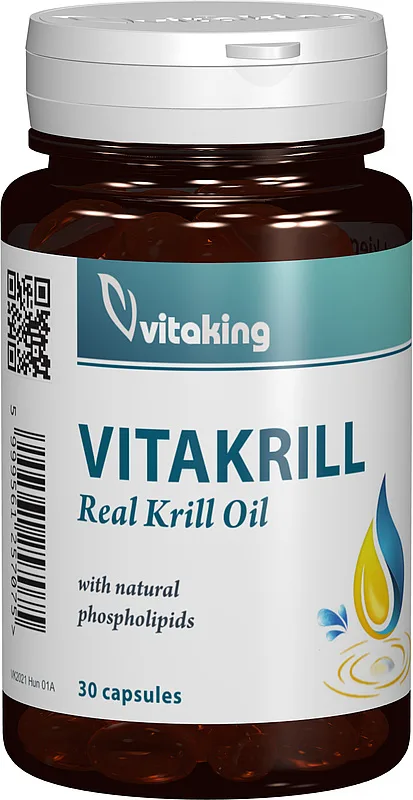 Ulei VitaKrill 500mg, 30 capsule gelatinoase, VItaking — preț și oferte