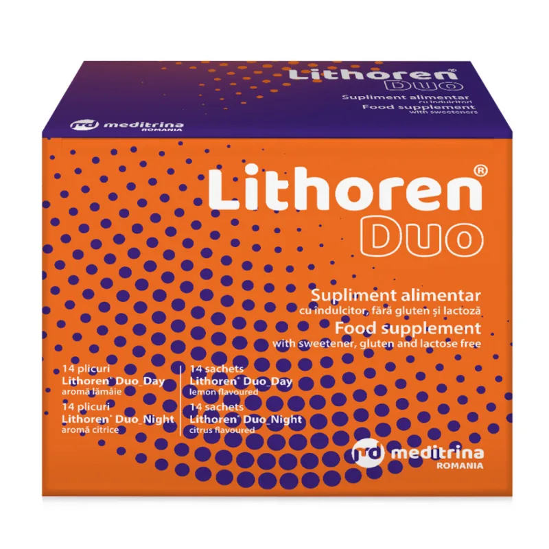 Lithoren Duo, 28 plicuri, Meditrina Pharmaceuticals — preț și oferte
