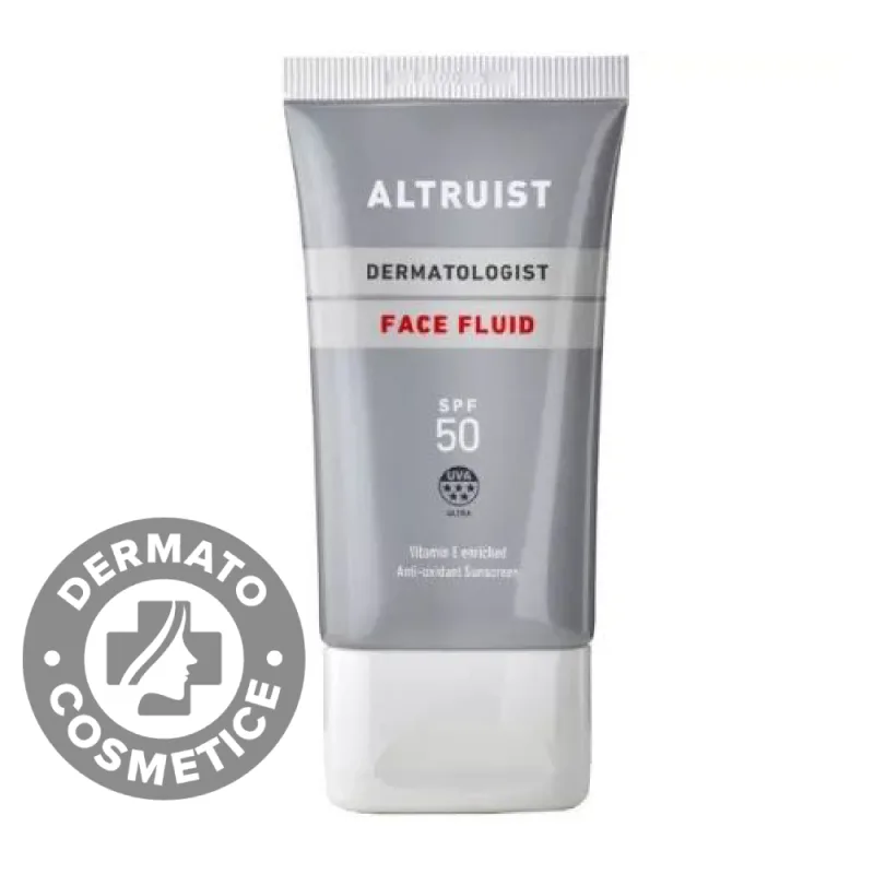 Fluid antioxidant cu protectie solara SPF 50 Dermatologist Face Fluid, 50ml, Altruist — preț și oferte