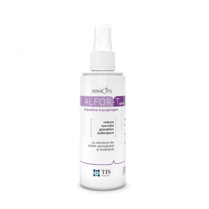 Alfor-T spray impotriva transpiratiei, 110 ml, Tis Farmaceutic — preț și oferte