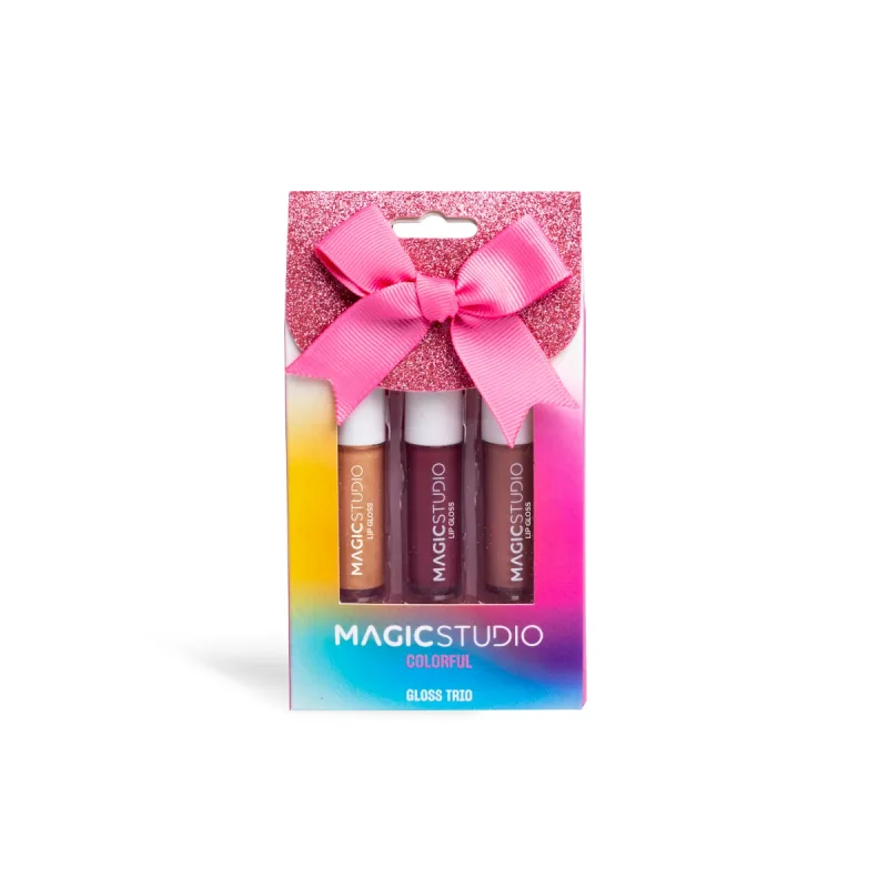 Set Gloss de buze Colorful Trio, 3 x 1.3ml, Magic Studio — preț și oferte