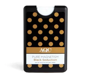 Apa de toaleta de buzunar Pure Magnetism Black Seduction, 20ml, AQC Fragrances