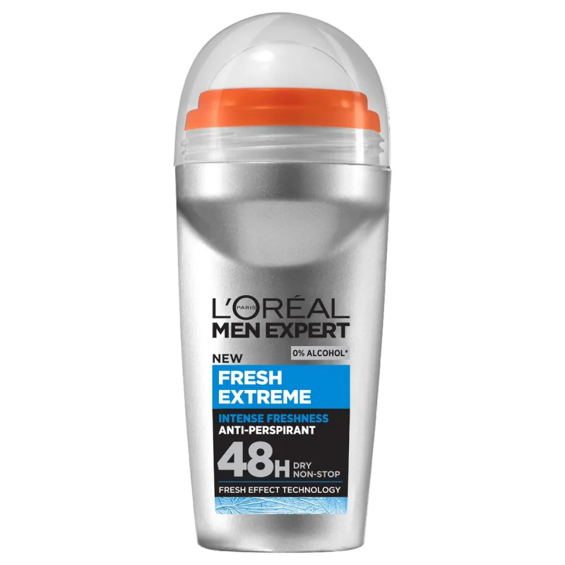 Antiperspirant roll-on Fresh Extreme, 50ml, L'oreal Men Expert — preț și oferte