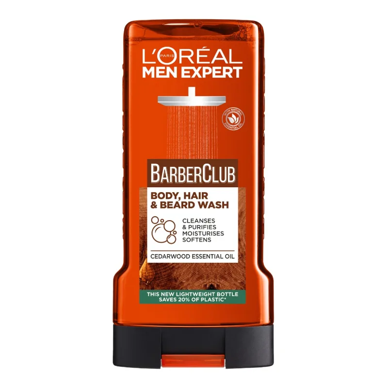 Gel de dus pentru barbati Barber Club, 300ml, L'Oreal Men Expert — preț și oferte