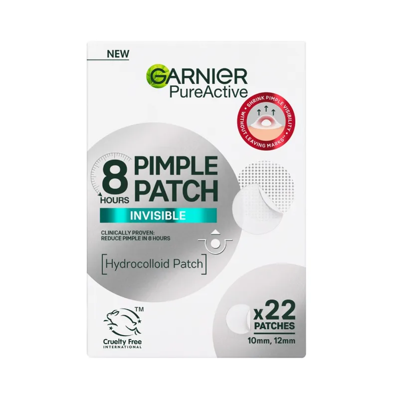 Plasturi invizibili pentru cosuri Pure Active, 22 bucati, Garnier — preț și oferte