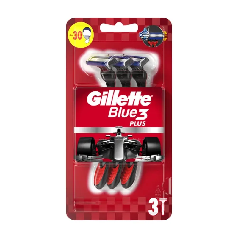 Set aparat de ras Blue 3 Plus, 3 bucati, Gillette — preț și oferte