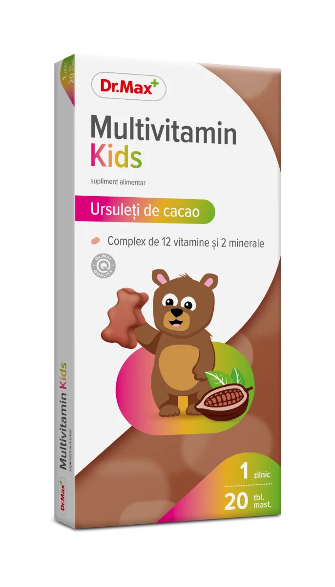 Dr. Max Multivitamin Kids, 20 tablete masticabile — preț și oferte