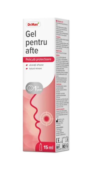 Dr. Max Gel pentru afte, 15ml