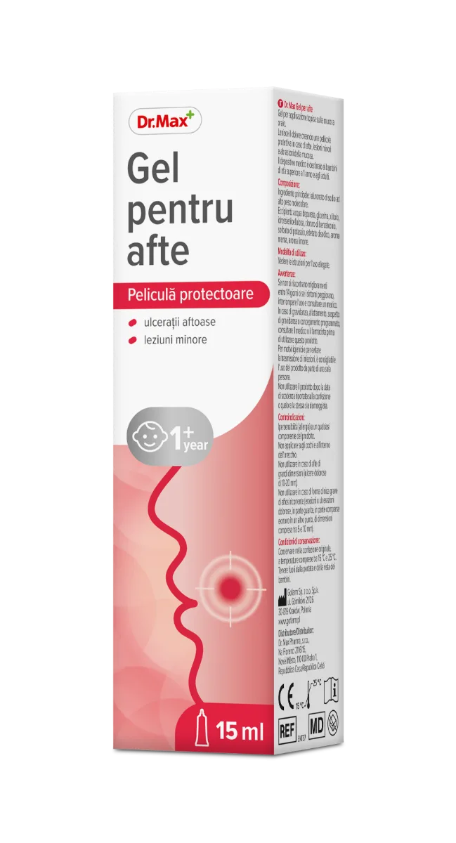 Dr. Max Gel pentru afte, 15ml — preț și oferte