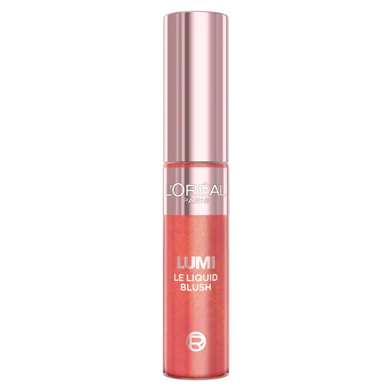 Fard de obraz lichid Lumi Le Liquid Blush 625 Glowy Gold Pink, 11ml, L'Oreal Paris — preț și oferte