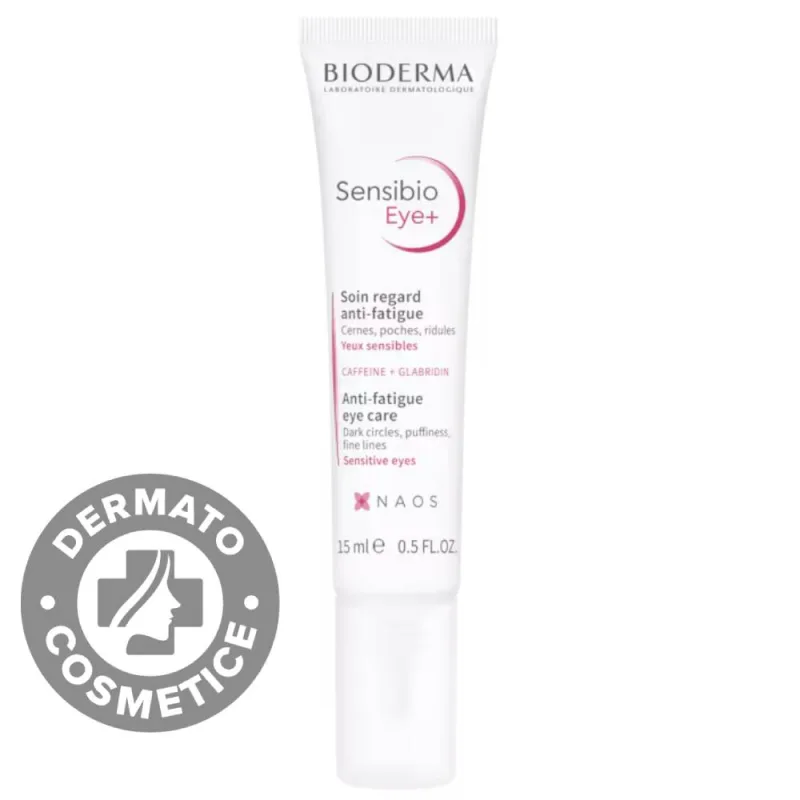 Crema contur ochi Sensibio Eye+, 15ml, Bioderma — preț și oferte