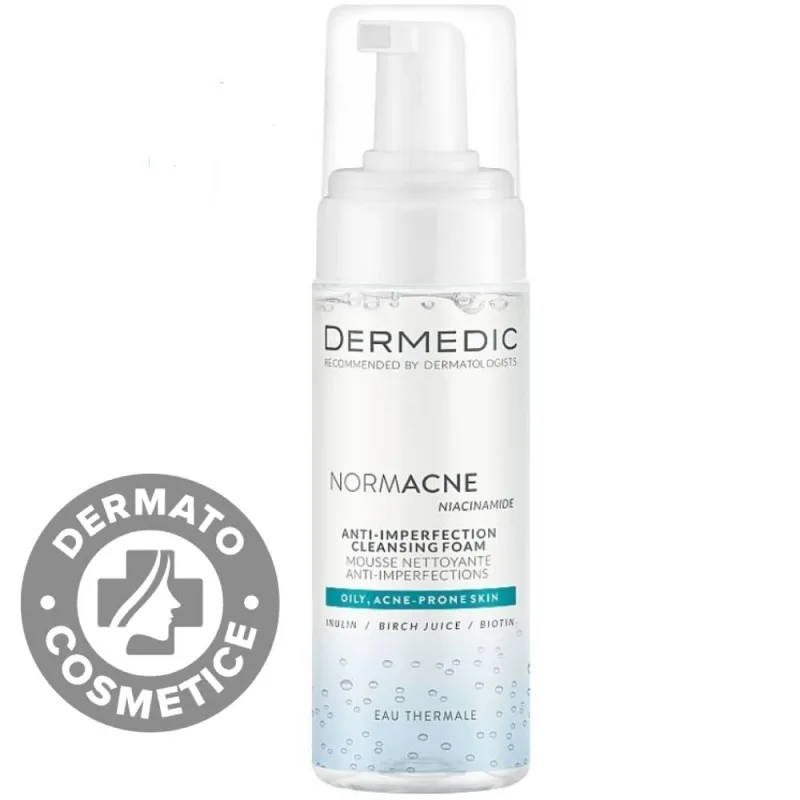 Spuma de curatare Normacne, 170ml, Dermedic — preț și oferte