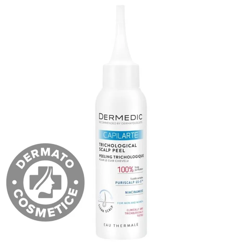 Peeling pentru scalp Capilarte, 100ml, Dermedic — preț și oferte