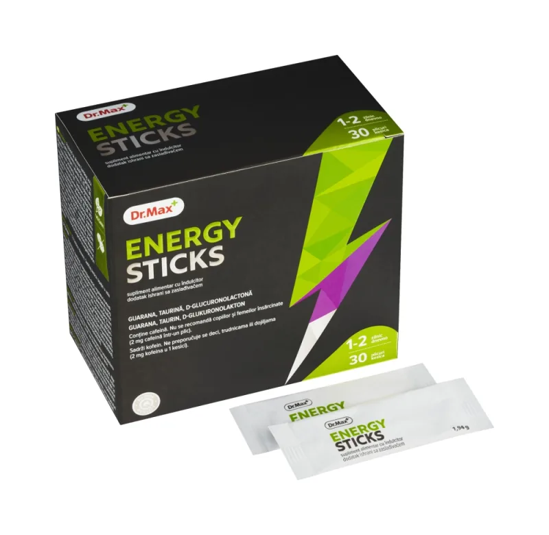 Dr. Max Energy Sticks, 30 plicuri — preț și oferte