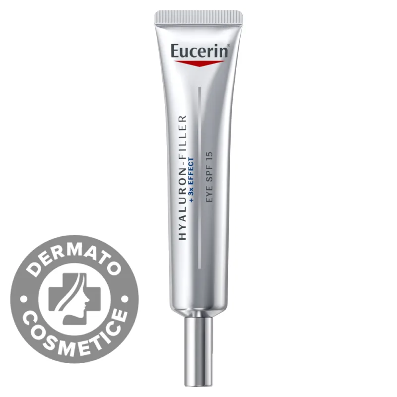 Crema de ochi anti-age cu SPF15 Hyaluron Filler, 15ml, Eucerin — preț și oferte