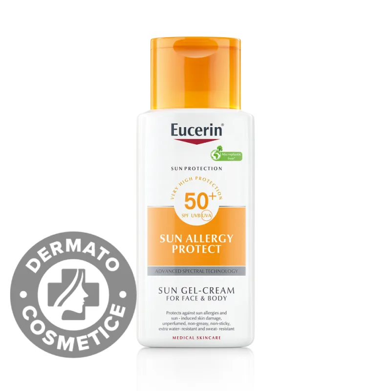 Crema de corp impotriva alergiei la soare cu SPF50, 150ml, Eucerin — preț și oferte